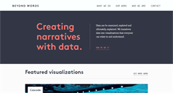 Desktop Screenshot of beyondwordsstudio.com